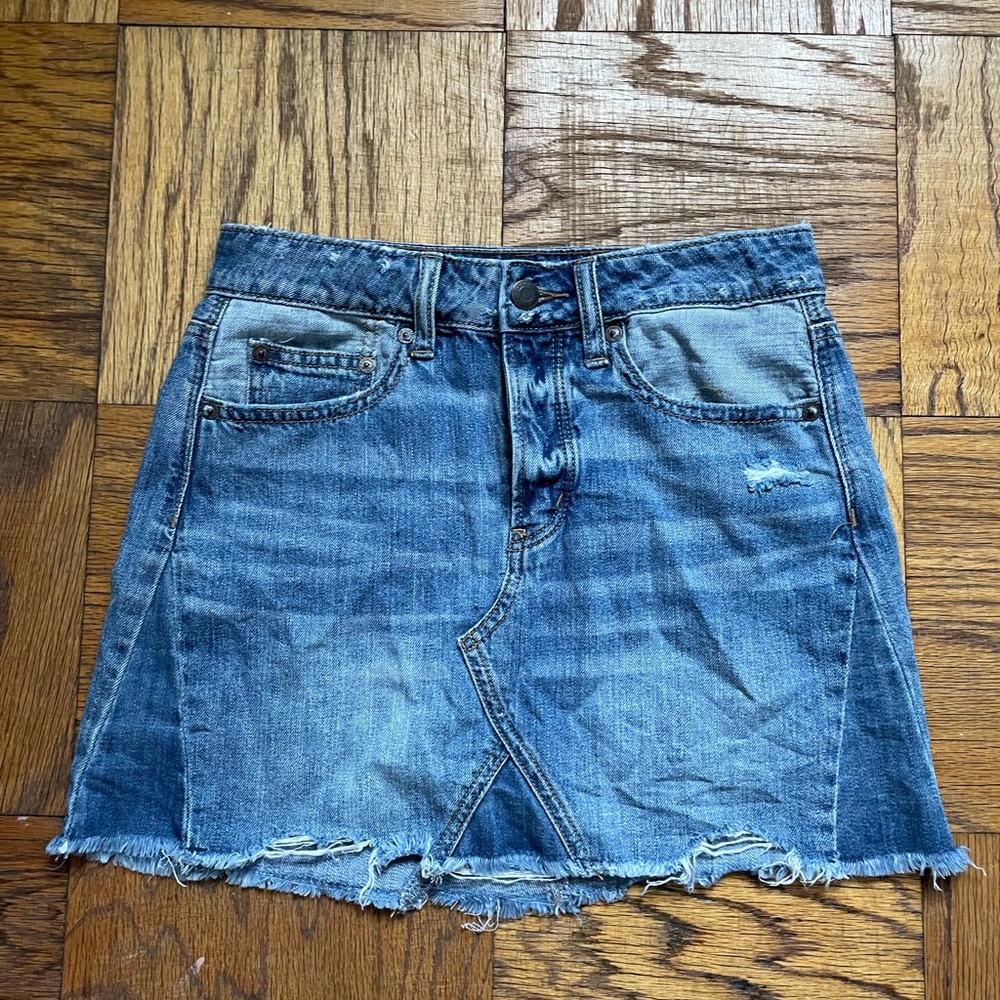 Y2K American eagle mini skirt